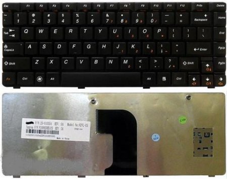 Клавиатура для ноутбука Lenovo U450 V360 (P/n: MP-08G73SU-6984, PK130A94A06, 25-009333, 25-009336)