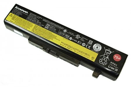 Аккумулятор для Lenovo G580 G480 V480 Y480 G480 (11.1V 62WH) PN: L11M6Y01, L11N6Y01, L11S6Y01