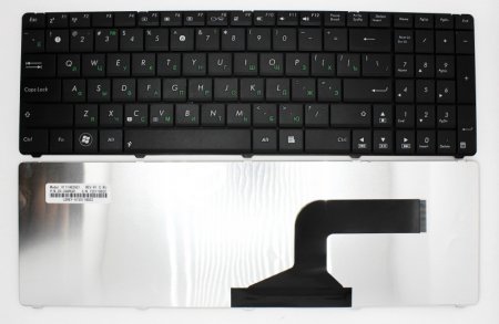 Клавиатура для Asus N53 N52 N50 N60 N61 K52 K53 G53 G72 G73 A52 С рамкой (p/n: KJ3, NSK-UGC0R)