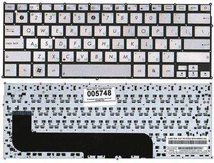 Клавиатура для Asus UX21E (p/n: MP-11A96GB6528, MP-11A93SU6528, MP-11A93SU6698, NSK-URG0R)