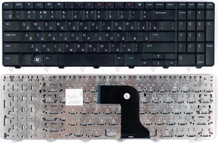 Клавиатура для ноутбука Dell N5010 M5010 (P/N: NSK-DRASW 0R, 9Z.N4BSW.A0R, 0JRH7K, 0Y3F2G, V110525AS1)