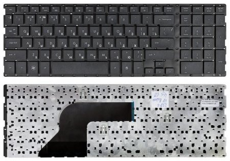 Клавиатура для HP ProBook 4510s 4515s 4710s (p/n:NSK-HEM0R) черная