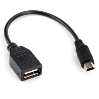OTG кабель - USB - mini USB (USB вход)