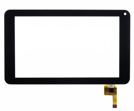 Сенсорное стекло (тачскрин)  TOPSUN G7043-A1 черный