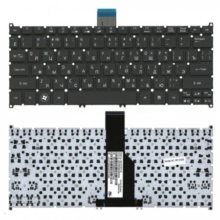 Клавиатура для Acer S3 S5 V5-121 (P/n: 9Z.N7WPW.20R, 90.4BT07.A0R, V128230AS1, NSK-R12PW)