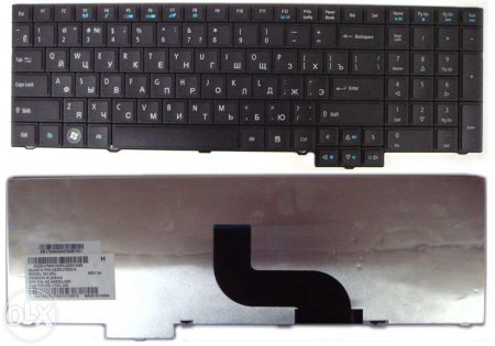 Клавиатура для Acer 5760 7750 6595TG (P/n: ZRJ, 9Z.N6SSQ.00R, 9Z.N6SPW.10R, NSK-AZ1PW, NSK-AZ0SQ)