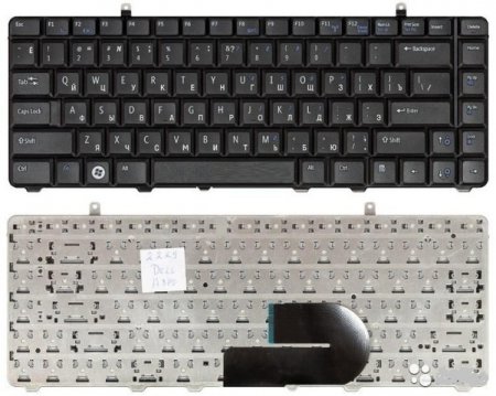 Клавиатура для ноутбука Dell 1015 PP37L PP38L (P/n: VM8, NSK-DCK0R, 9J.N0H82.K0R, AEVM8700010)