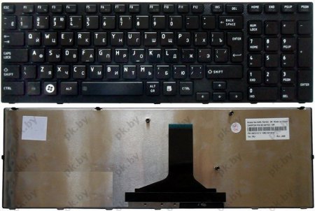 Клавиатура для ноутбука Toshiba A660 P750 X770 (P/n: NSK-TQ0BC 0R, 9Z.N4YBC.00R, PK130CX1A11)