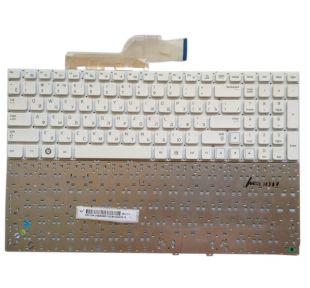 Клавиатура для ноутбука Samsung 300E5A NP300E5V NP350E5C Белая (P/N: 9Z.N5QSN.10R, BA5903075)