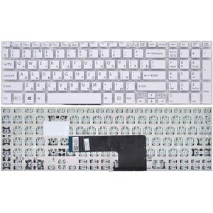 Клавиатура для ноутбука Sony SVF15 SVF152 FIT 15 Белая (P/N: 149240561RU, 9Z.NAEBQ.00R, NSK-SN0BQ)