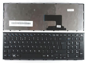 Клавиатура для ноутбука Sony VPC-EH Черная (P/n: 148970811, 148971311, 9Z.N5CSQ.30R, NSK-SB3SQ 0R)