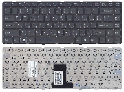 Клавиатура для ноутбука Sony VPC-EA Черная (P/n: 148792471, V081678F, V081678FS1, 550102L13-203-G)