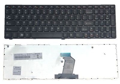Клавиатура для ноутбука Lenovo G570 G575 V570 Z570 Z560 (P/N: 25-010793, 25-012404, 25-012436)