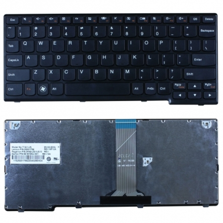 Клавиатура для ноутбука Lenovo S206 S110 (P/n: 25-201761, 25201761, 9Z.N7ZSU.00R, NSK-BD0SU)