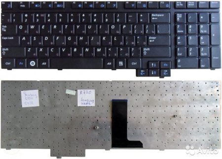Клавиатура для ноутбука Samsung R730 R720 R728 (P/n: cnba5902531cb, BA59-02531C, BA59-02531D, CNBA590)