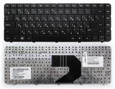 Клавиатура для HP Pavilion G6-1000, G4-1000, 430, 630, 635, Compaq Presario CQ43, CQ57