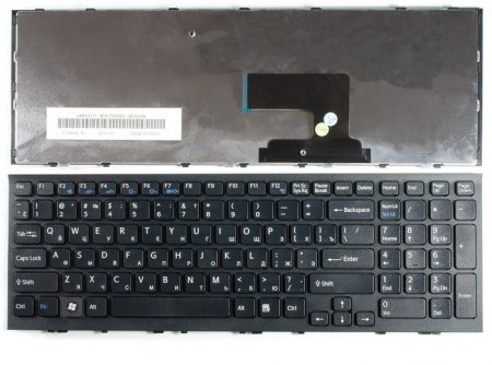 Клавиатура для ноутбука Sony VPC-EE Черная (P/N: V116646B AENE7700010, 148915581, AENE7700010)