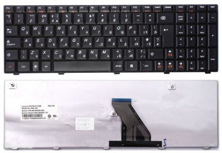 Клавиатура для ноутбука Lenovo G560 G565 (P/n: 25-009809, 25-009969, 25-011416, 25009809, 25009969)