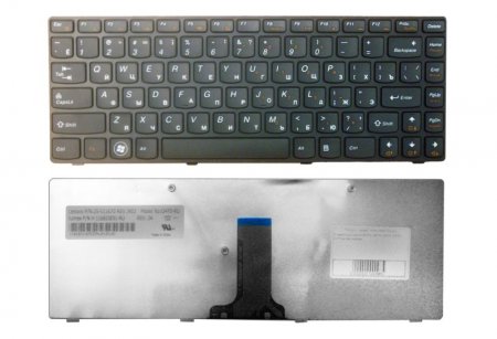 Клавиатура для ноутбука Lenovo B470 G470 V470 G470 черная (P/n: 25-011573)