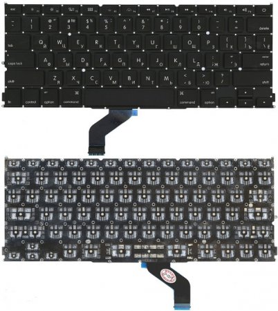Клавиатура для ноутбука  Apple A1425 RU черная