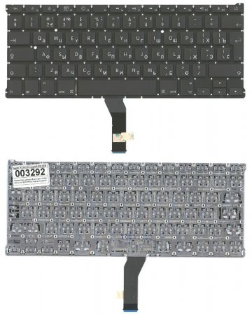 Клавиатура для ноутбука Apple A1369/A1466 RU черная