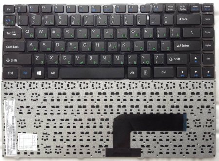Клавиатура для ноутбука DNS 0150931 Pegatron B14Y (MP-11P53SU-5281 0KN0-A01RU12)