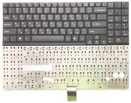Клавиатура для ноутбука DNS Clevo D900, 0119110, 0120941 (MP-03753SU-4305L)