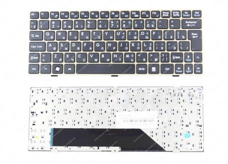Клавиатура для MSI Wind U160, U135, L1350 черная