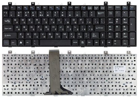 Клавиатура для MSI VX600 EX600 CR500 CR600 CX500 (p/n:MP-08C23SU-359)