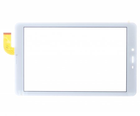 Cенсорное стекло (тачскрин) BQ 8055G (XCL-S80001A-FPC2.0) ченый/белый