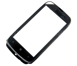 Сенсор Nokia Lumia 610 черный