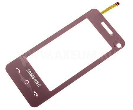 Сенсор Samsung SGH-F490 розовый