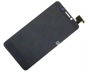 Дисплей Alcatel OT-6030 (Idol) в сборе с тачскрином черный