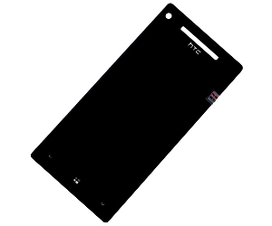 Дисплей HTC 8X в сборе с тачскрином черный