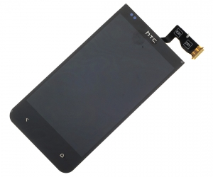 Дисплей HTC Desire 300 в сборе с тачем черный