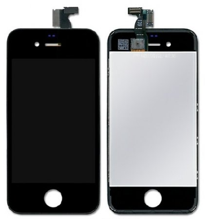 Дисплей Apple iPhone 4S в сборе c тачскрином черный