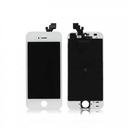 Дисплей Apple iPhone 5 в сборе с тачскрином  белый (копия)