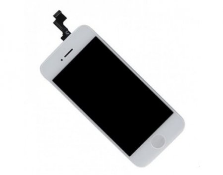 Дисплей Apple iPhone 5S в сборе c тачскрином белый Original