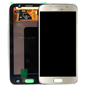Дисплей Samsung SM-G920F Galaxy S6 В сборе с тачскрином золото