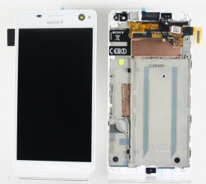 Дисплей Sony E5303/E5333 Xperia С4/С4 Dual в сборе с тачскрином белый