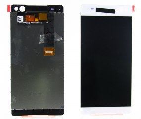 Дисплей Sony E5533 Xperia С5 Ultra Dual в сборе с тачскрином белый