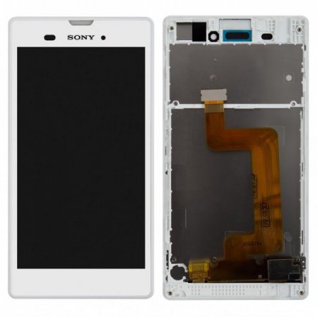 Дисплей Sony D5102/D5103  Xperia T3  в сборе c тачскрином белый