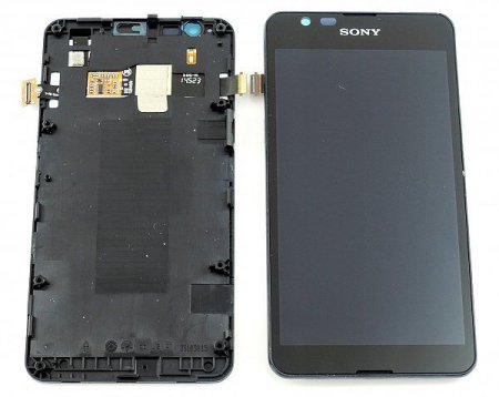 Дисплей Sony E2003/E2033 Xperia E4g/E4g Dual  в сборе с тачскрином черный