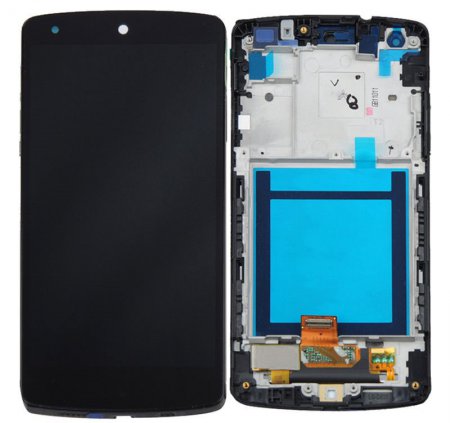 Дисплей LG D821 (Nexus 5) в сборе с тачскрином черный