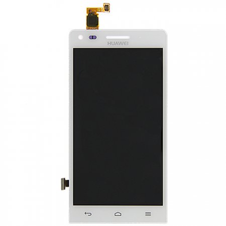 Дисплей Huawei Ascend G6  в сборе с тачскрином  белый