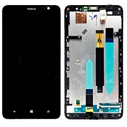 Дисплей Nokia Lumia 1320 в сборе с тачскрином черный