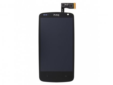 Дисплей HTC Desire 500/500 Dual в сборе с тачскрином черный