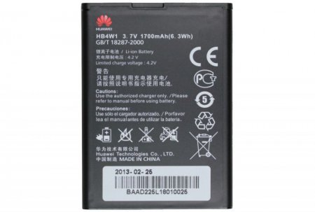 Аккумулятор Huawei Ascend G525/W2/Y210 (HB4W1) Оригинал