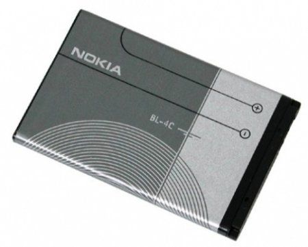 Аккумулятор  Nokia 6100/6300/7200/6260/1202/X2 (BL-4C) Оригинал
